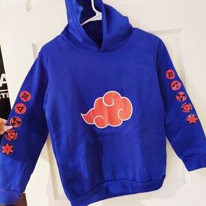 Blue Naruto Itachi Boys Hoodie